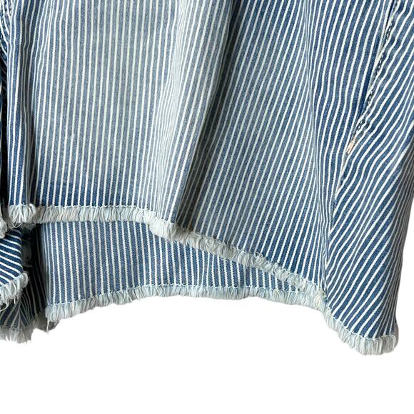 Torrid Linen Tie Front Short High Rise Cuffed Shorts Black Women Plus Sz 20 NWT - Picture 4 of 7